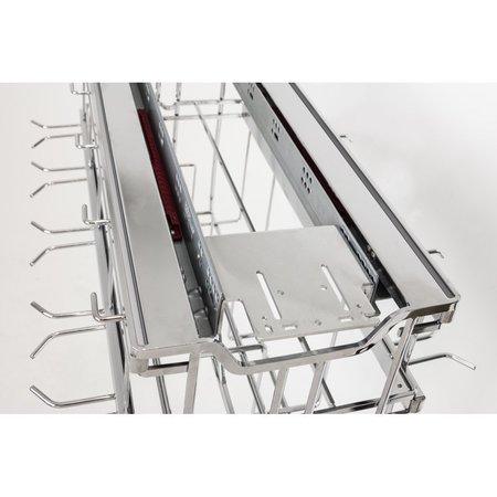 Hardware Resources Polished Chrome STORAGE WITH STYLE Soft-close Hanging Pan Pullout SWS-PO21PC